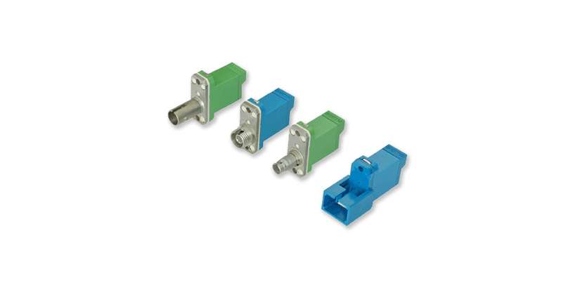 E-2000 Hybrid adapters 不同机械接口的光适配器