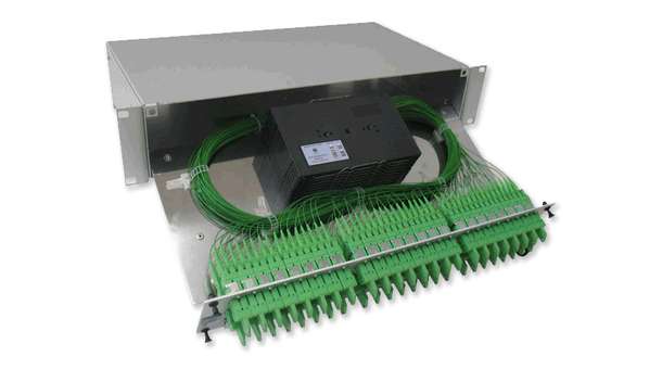 FUTURE BOX 2U Units fiber interconnect patchpanel 2个单位光纤互连patchpanel
