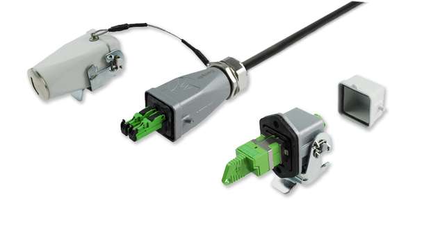 Revos E-2000® Harsh environment connector 1 工业光纤连接器系统