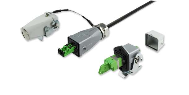 Revos E-2000® Harsh environment connector 1 工业光纤连接器系统